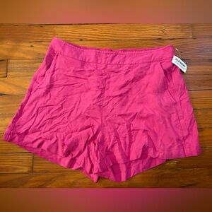 Old Navy Women's High Waist Fuchsia Shorts
